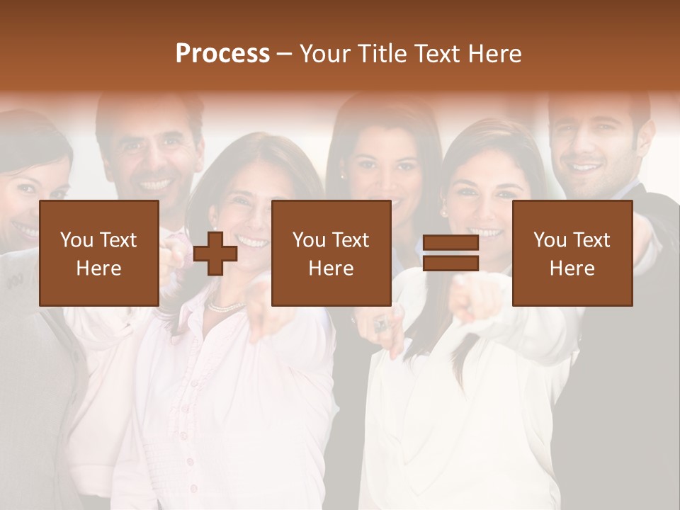 Selecting Person Union PowerPoint Template