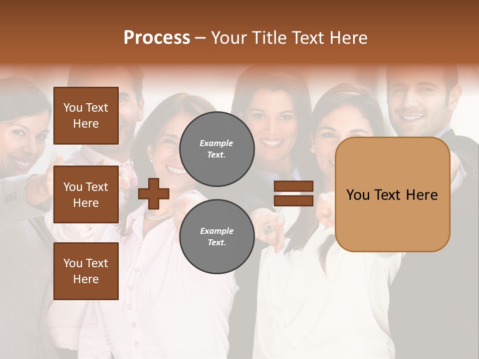 Selecting Person Union PowerPoint Template