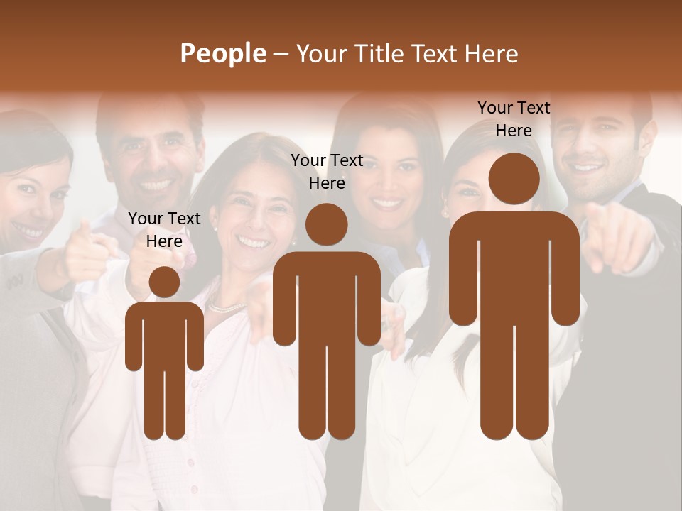 Selecting Person Union PowerPoint Template