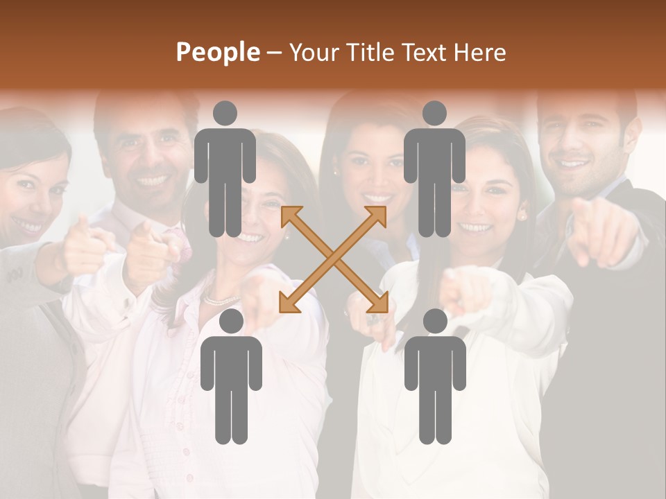 Selecting Person Union PowerPoint Template