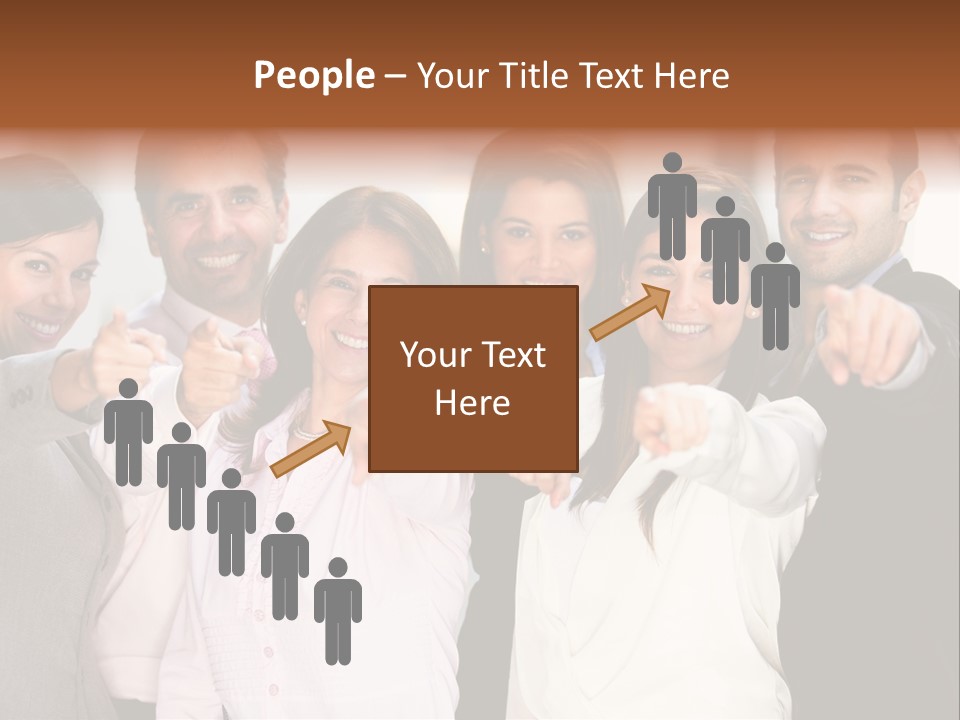 Selecting Person Union PowerPoint Template