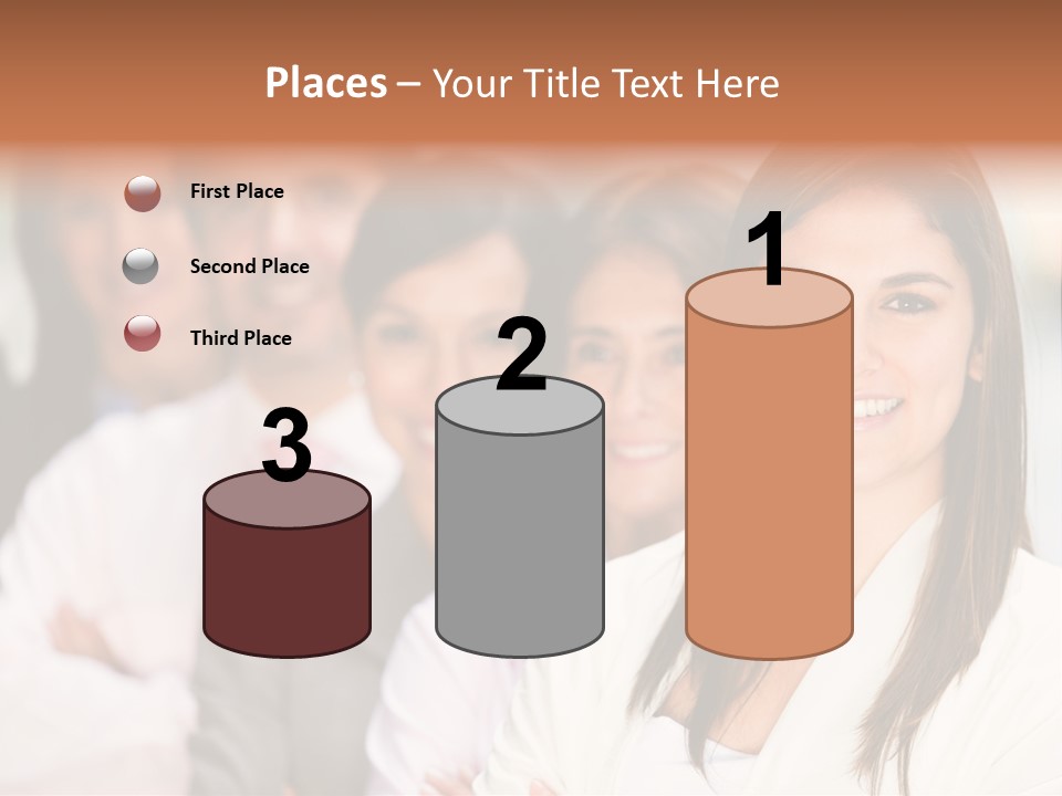 People Beautiful Portrait PowerPoint Template