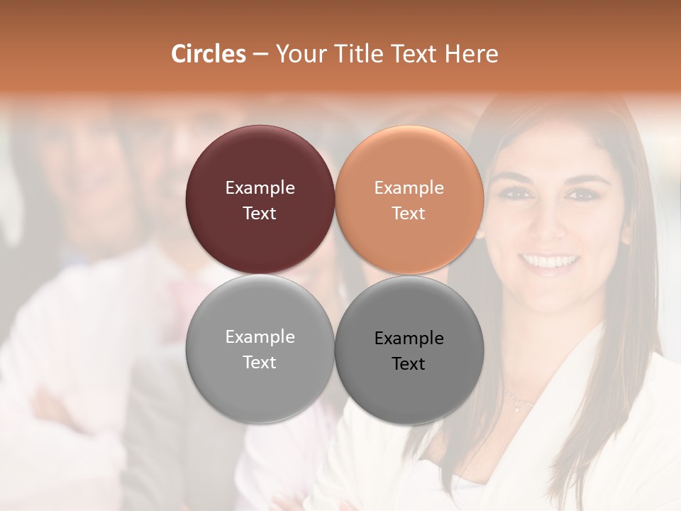 People Beautiful Portrait PowerPoint Template