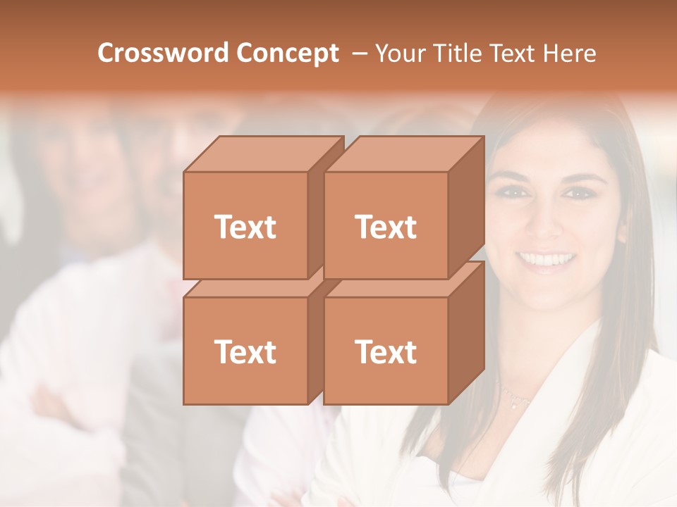 People Beautiful Portrait PowerPoint Template