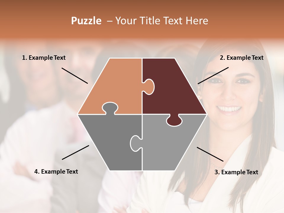 People Beautiful Portrait PowerPoint Template