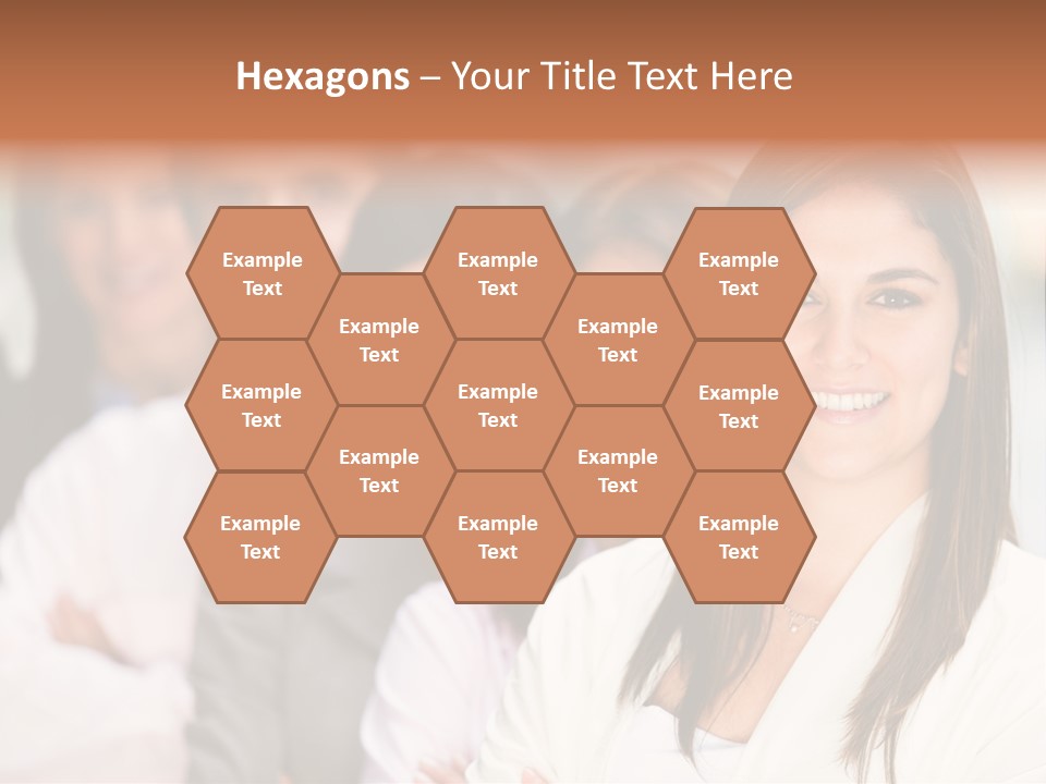 People Beautiful Portrait PowerPoint Template