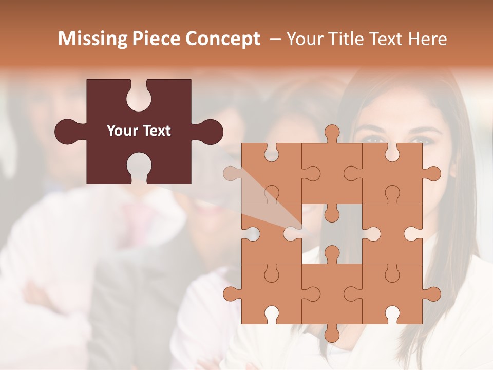 People Beautiful Portrait PowerPoint Template