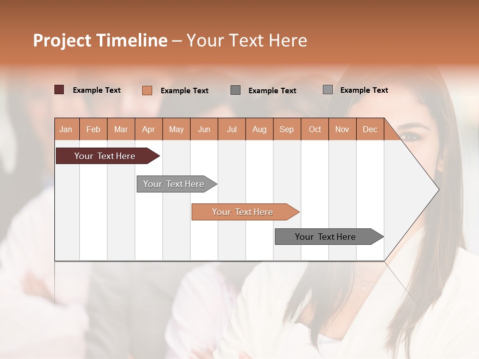 People Beautiful Portrait PowerPoint Template