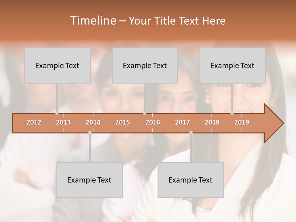 People Beautiful Portrait PowerPoint Template