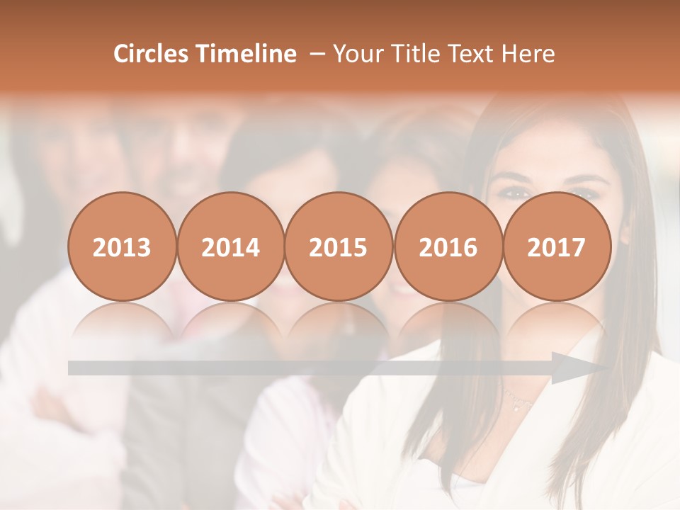 People Beautiful Portrait PowerPoint Template