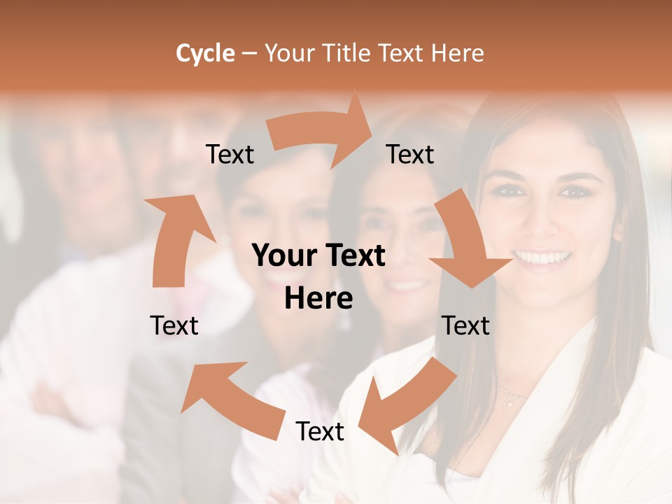 People Beautiful Portrait PowerPoint Template