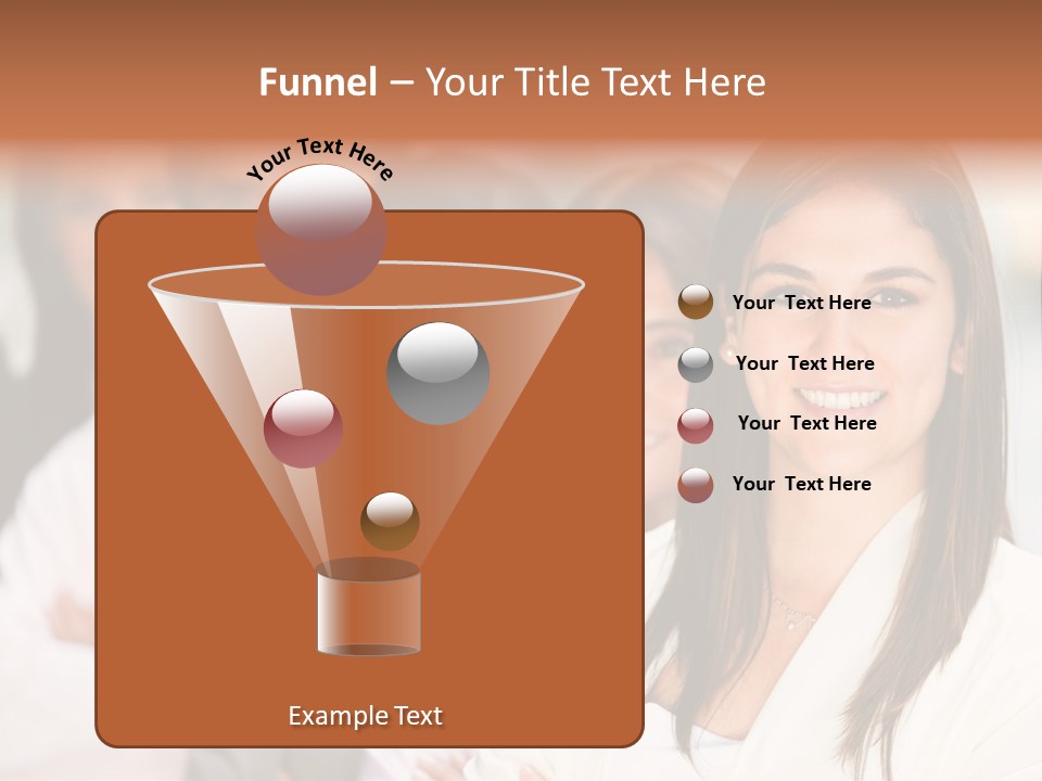 People Beautiful Portrait PowerPoint Template