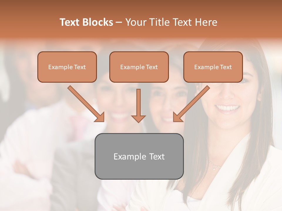 People Beautiful Portrait PowerPoint Template