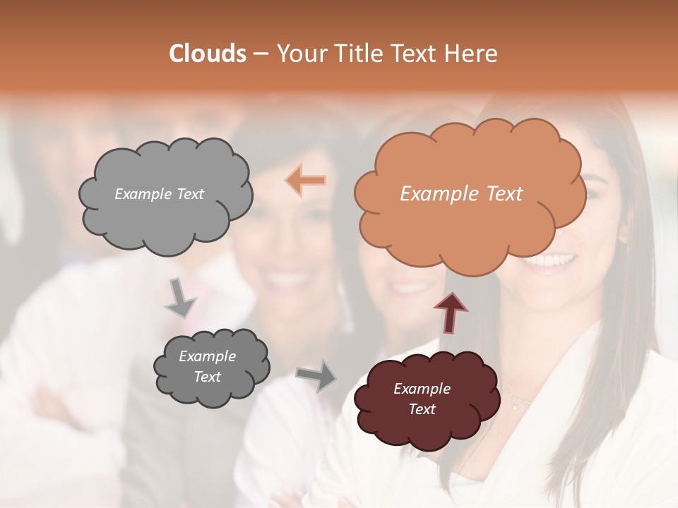 People Beautiful Portrait PowerPoint Template