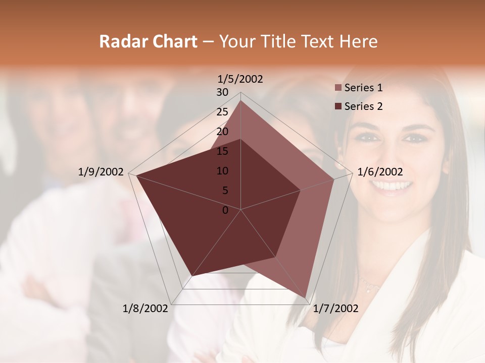 People Beautiful Portrait PowerPoint Template