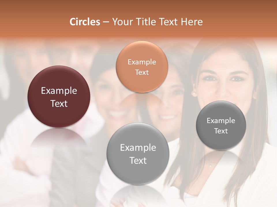 People Beautiful Portrait PowerPoint Template