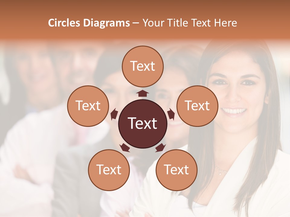 People Beautiful Portrait PowerPoint Template