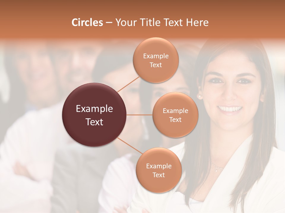 People Beautiful Portrait PowerPoint Template