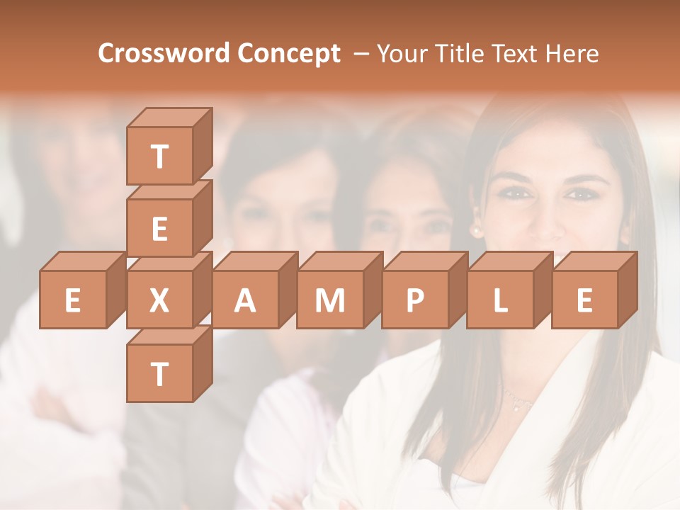 People Beautiful Portrait PowerPoint Template