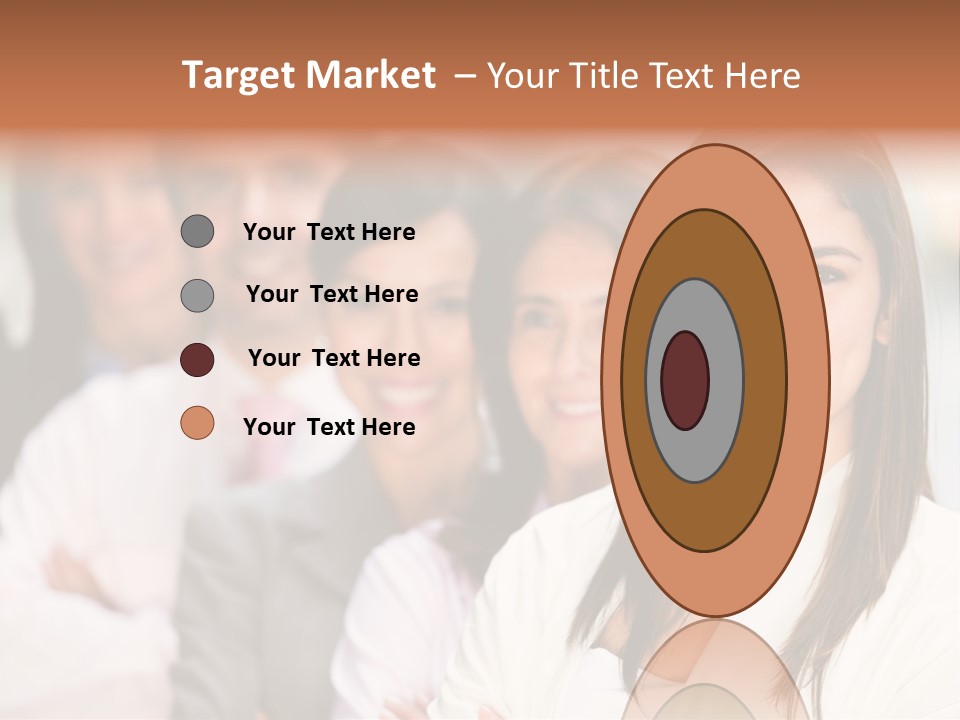 People Beautiful Portrait PowerPoint Template