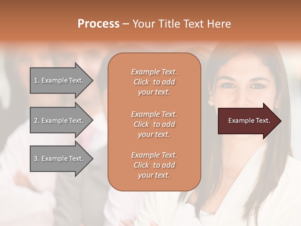 People Beautiful Portrait PowerPoint Template