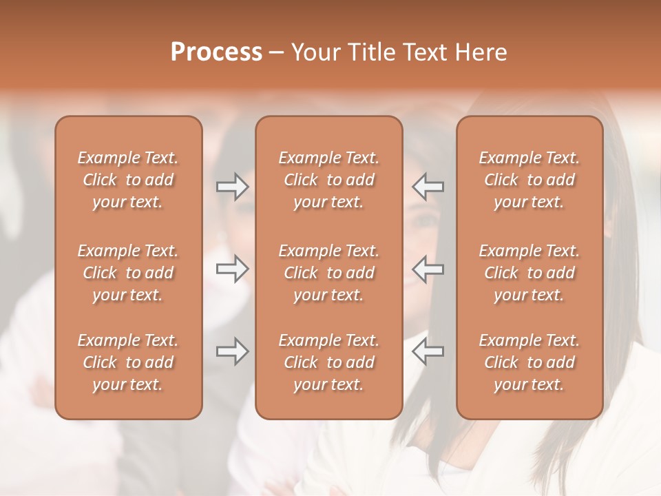 People Beautiful Portrait PowerPoint Template