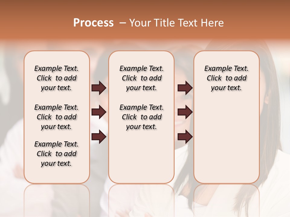 People Beautiful Portrait PowerPoint Template