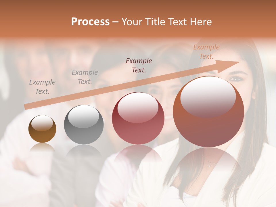 People Beautiful Portrait PowerPoint Template