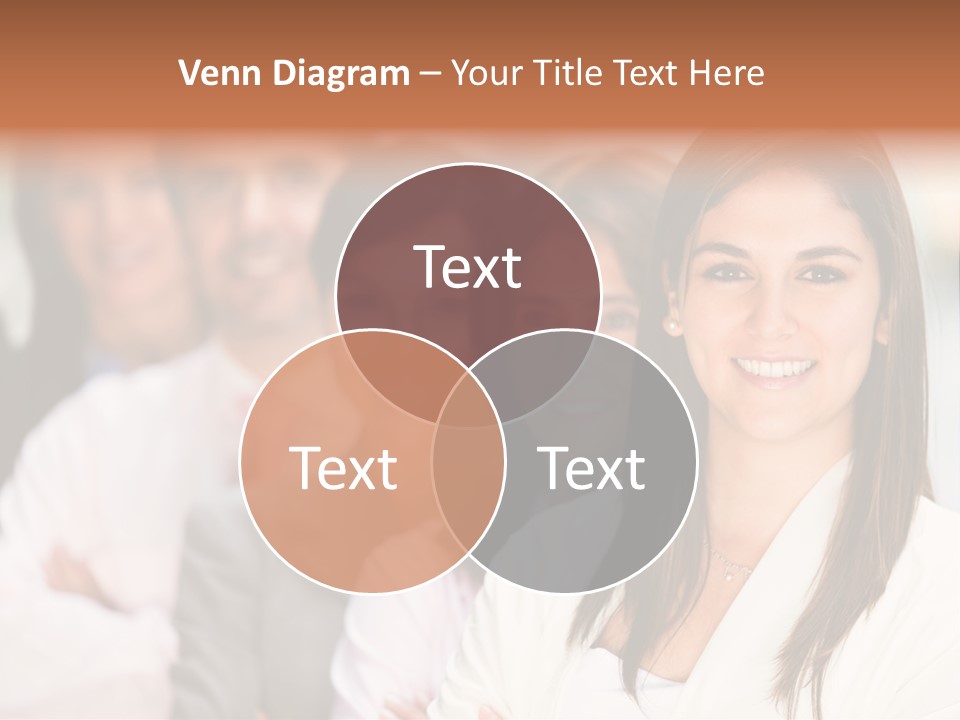 People Beautiful Portrait PowerPoint Template