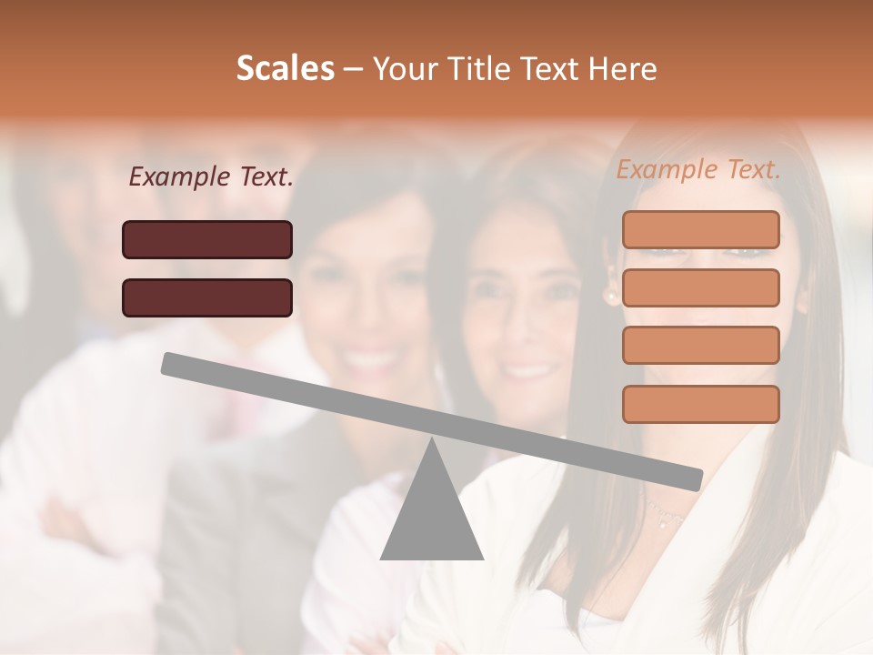 People Beautiful Portrait PowerPoint Template