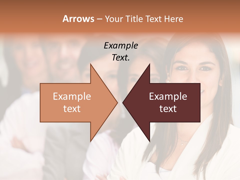 People Beautiful Portrait PowerPoint Template