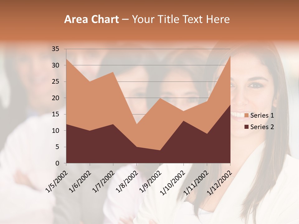 People Beautiful Portrait PowerPoint Template