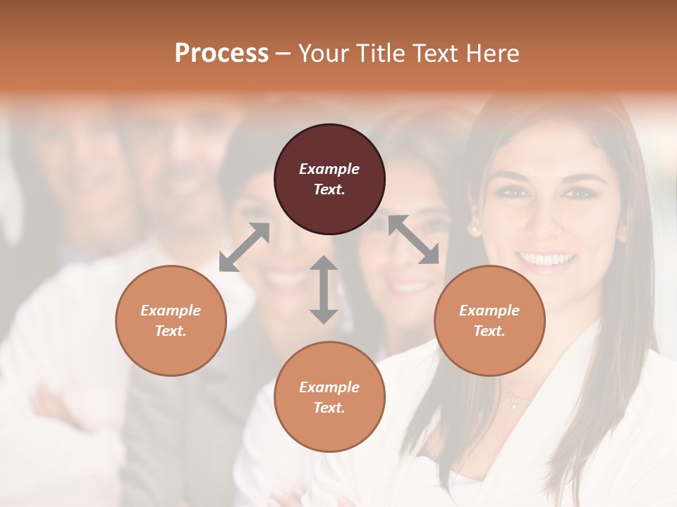 People Beautiful Portrait PowerPoint Template