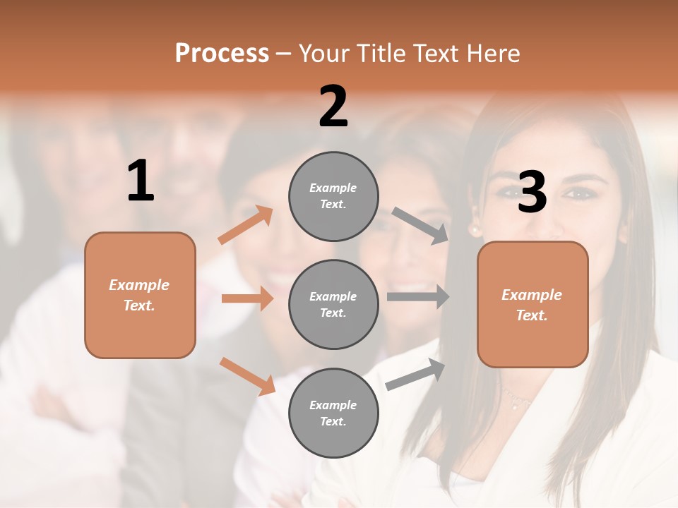 People Beautiful Portrait PowerPoint Template