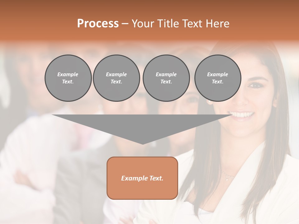 People Beautiful Portrait PowerPoint Template