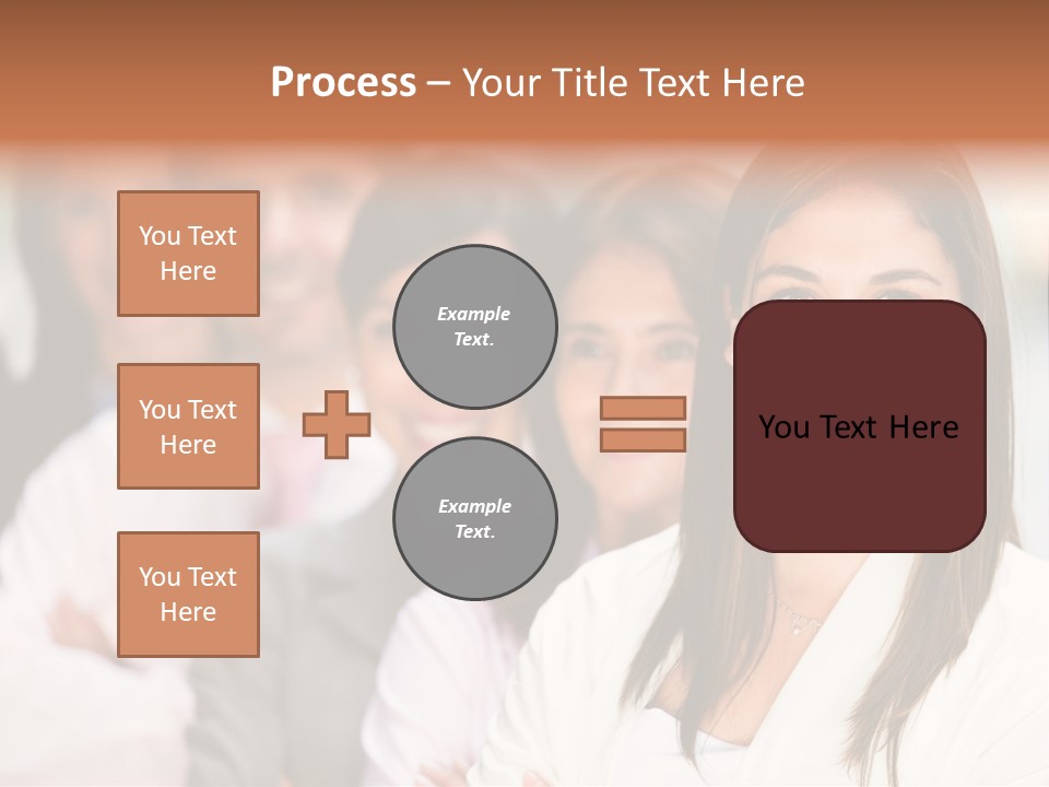 People Beautiful Portrait PowerPoint Template