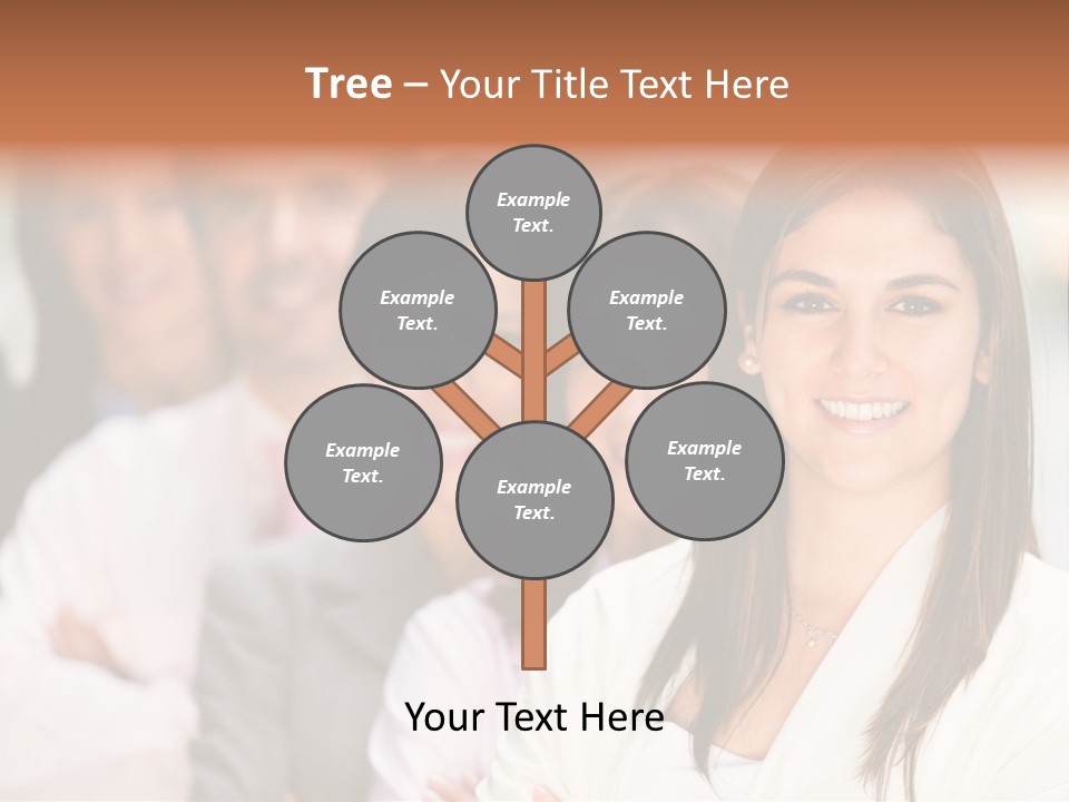 People Beautiful Portrait PowerPoint Template