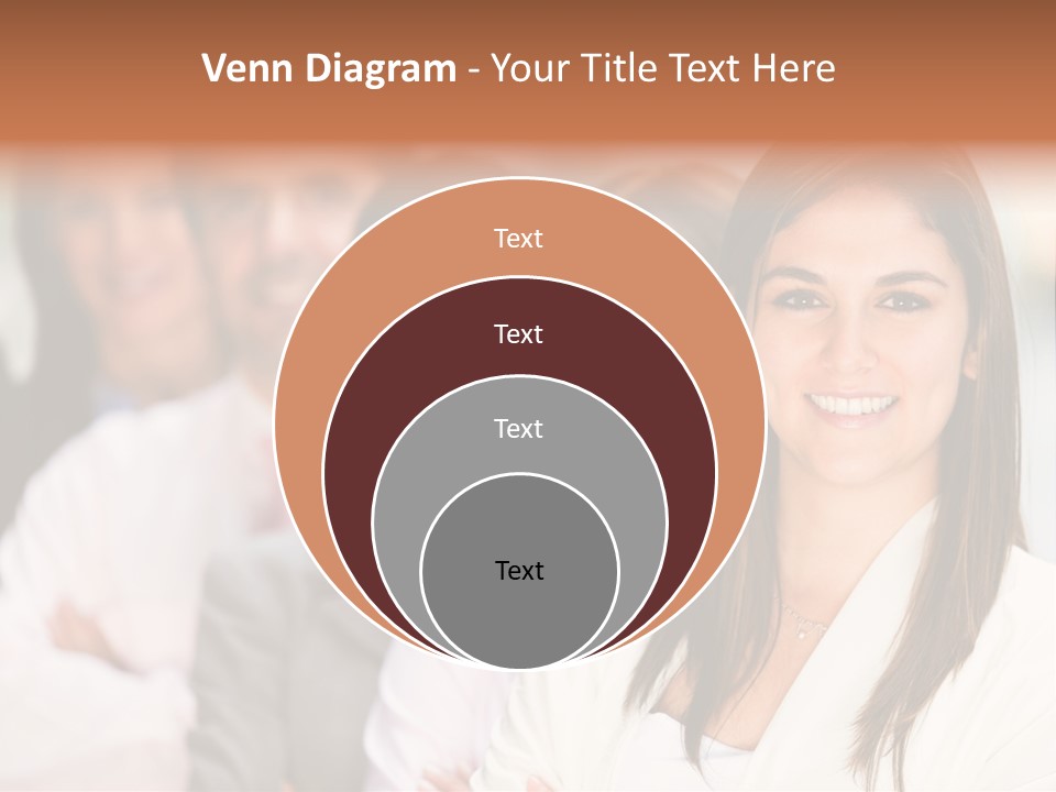 People Beautiful Portrait PowerPoint Template