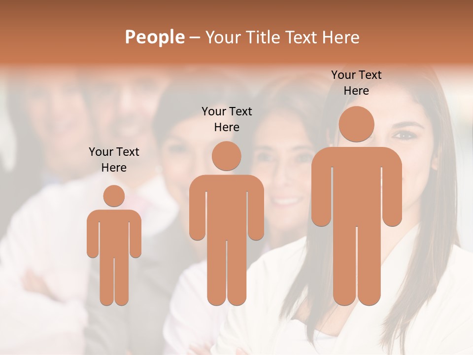 People Beautiful Portrait PowerPoint Template