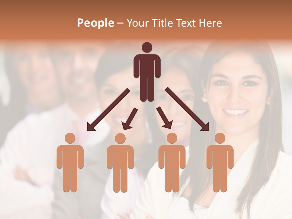 People Beautiful Portrait PowerPoint Template