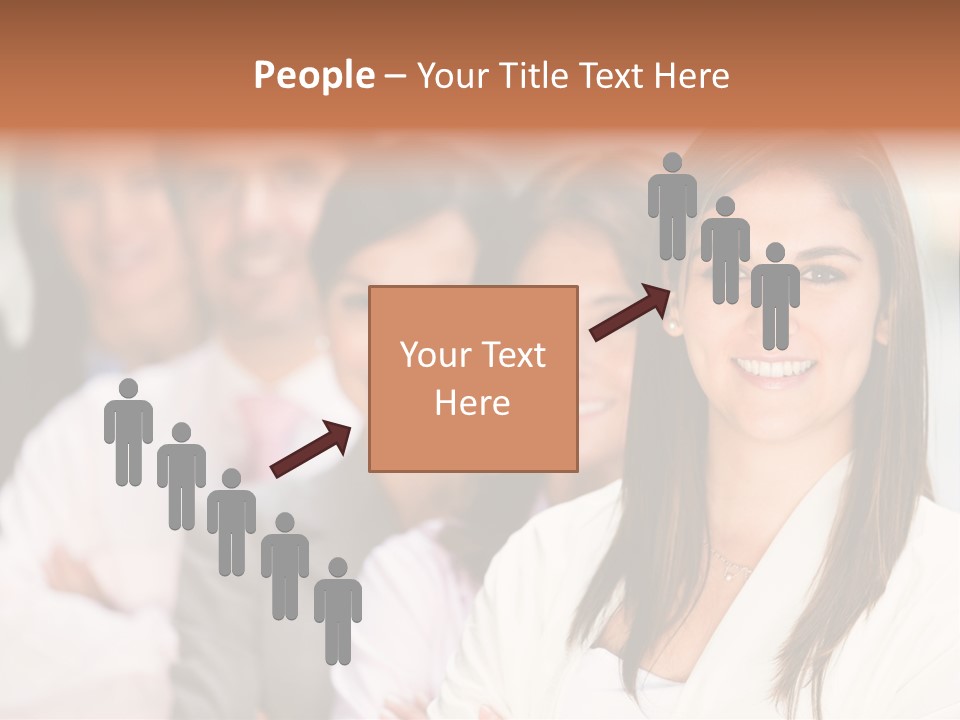 People Beautiful Portrait PowerPoint Template