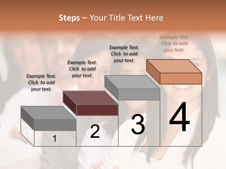 People Beautiful Portrait PowerPoint Template