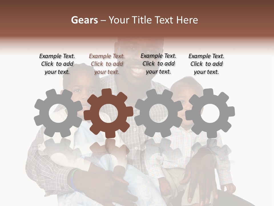 Closeup Shirt Black PowerPoint Template