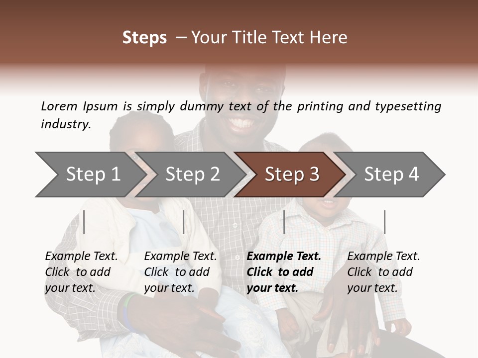 Closeup Shirt Black PowerPoint Template