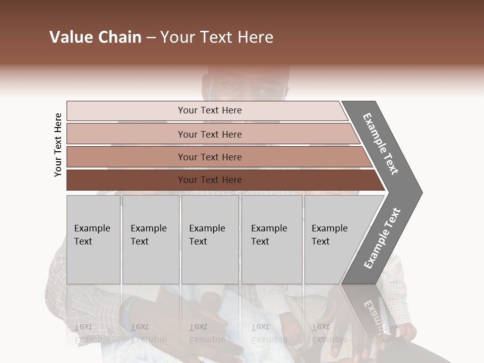 Closeup Shirt Black PowerPoint Template