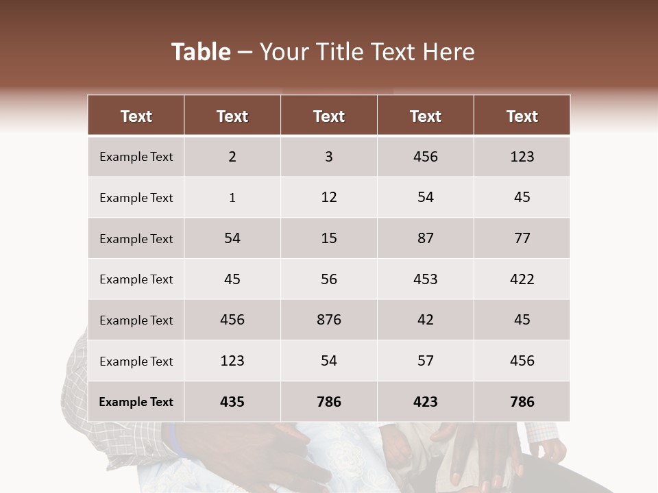 Closeup Shirt Black PowerPoint Template