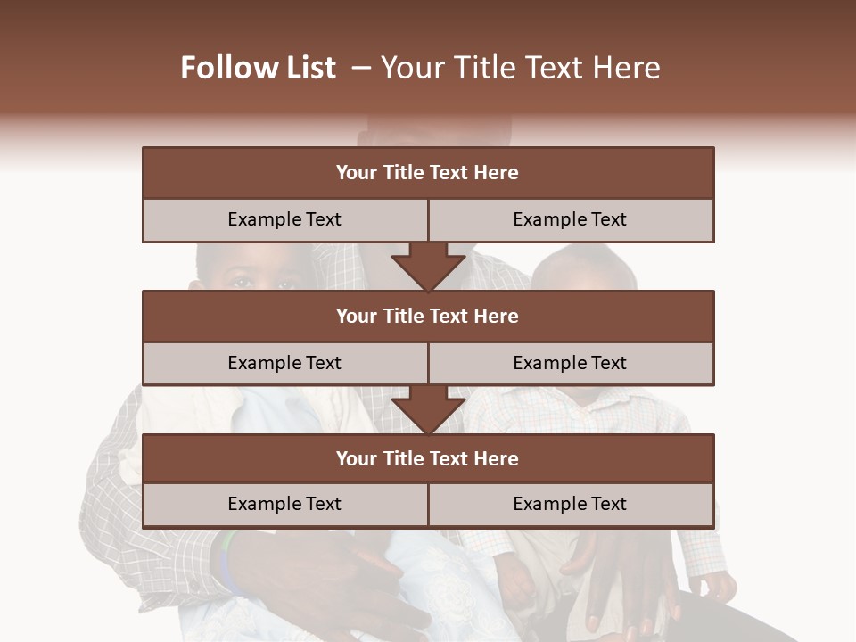 Closeup Shirt Black PowerPoint Template