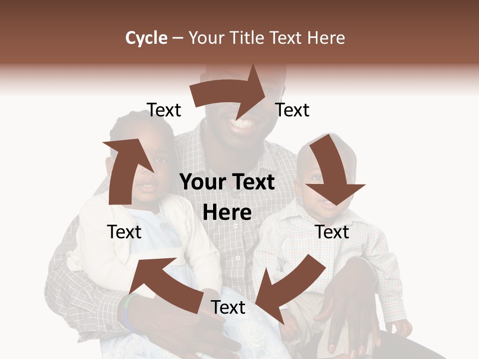 Closeup Shirt Black PowerPoint Template