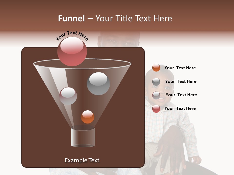 Closeup Shirt Black PowerPoint Template