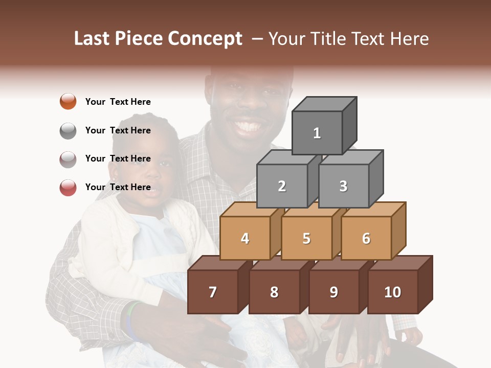 Closeup Shirt Black PowerPoint Template